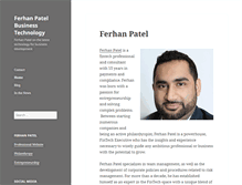 Tablet Screenshot of ferhan-patel.com